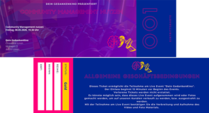 Gold Eintrittskarte Community Management nutzen
